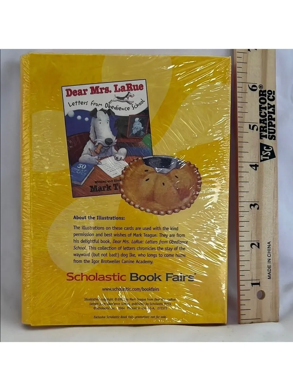 Dear Mrs. LaRue Book with Dog Ike, New